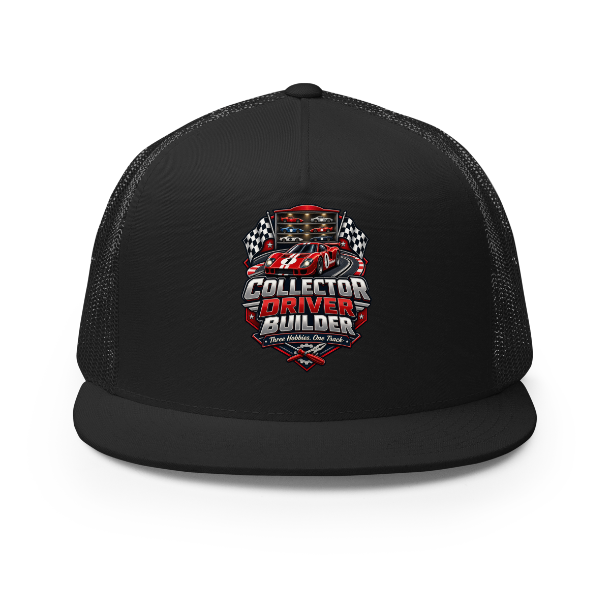 Collector Driver Builder Trucker Hat product mockup