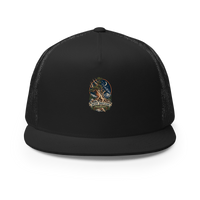 Ancient Bristlecone Pine Enamel Camping Mug – California Gift Trucker Hat product mockup 3