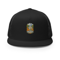 Independence California Enamel Camping Mug – Eastern Sierra Gift Trucker Hat product mockup 3