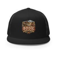 Bodie California Ghost Town Trucker Hat product mockup 3