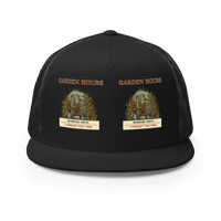 Garden Hours Greenhouse Trucker Hat product mockup 3