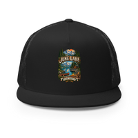 June Lake Cabin Trucker Hat product mockup 3