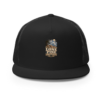 Lone Pine High Desert Enamel Trucker Hat product mockup 3