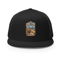 Lone Pine Old West Trucker Hat product mockup 3