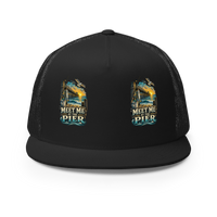 Meet Me at the Pier Trucker Hat product mockup 3