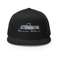 Muncle Mikes Hat: Hot Rod Hatter! Trucker Hat product mockup 3