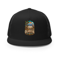 Olancha California Trucker Hat product mockup 3