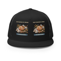 The Starter Is Awake Sourdough Trucker Hat product mockup 3