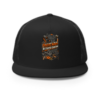 Prototype Number We Stopped Counting Trucker Hat product mockup 3