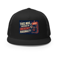 Retro Monster Trucker Hat product mockup 3