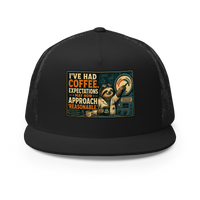 Vintage Radio Trucker Hat product mockup 3