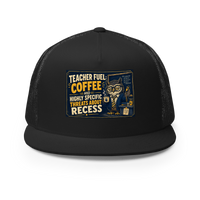 Vintage Owl Trucker Hat product mockup 3