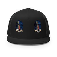 Wait for the Dip Fishing Trucker Hat product mockup 3