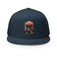 Hot Rod Garage Blown Coupe Trucker Hat product mockup 2