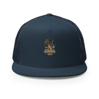 Ancient Bristlecone Pine Enamel Camping Mug – California Gift Trucker Hat product mockup 2