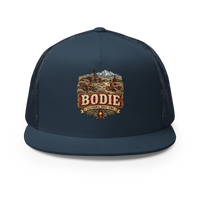 Bodie California Ghost Town Trucker Hat product mockup 2