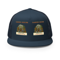 Garden Hours Greenhouse Trucker Hat product mockup 2