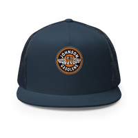 Johnson Gas Vintage Gas and Oil T-Shirt — Muncle Mikes Trucker Hat product mockup 2