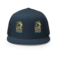 Meet Me at the Pier Trucker Hat product mockup 2