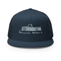 Muncle Mikes Hat: Hot Rod Hatter! Trucker Hat product mockup 2