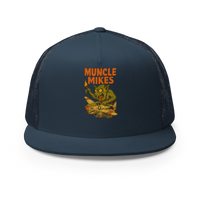 Monster Mugs 012 Hot Rod Coffee Mug — Muncle Mikes Trucker Hat product mockup 2