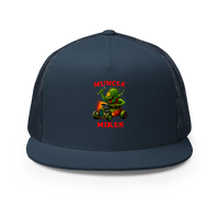 Muncle Mikes Hot Rod and Rat Rod Shirt Mayhem! Monster Rods! (025) Trucker Hat product mockup 2