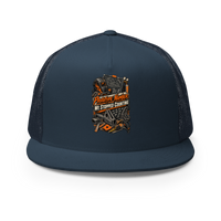 Prototype Number We Stopped Counting Trucker Hat product mockup 2