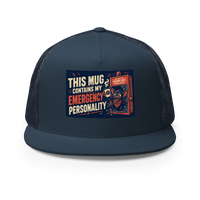 Retro Monster Trucker Hat product mockup 2