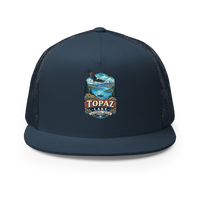 Topaz Lake California Trucker Hat product mockup 2