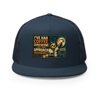 Vintage Radio Trucker Hat product mockup 2