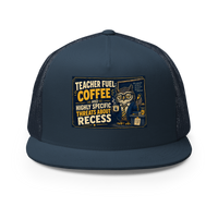 Vintage Owl Trucker Hat product mockup 2