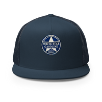White Star Gasoline Vintage Gas and Oil T-Shirt — Muncle Mikes Trucker Hat product mockup 2
