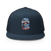 Winter Highway 395 Trucker Hat product mockup 2