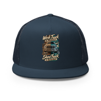 Work Truck Show Trucker Hat product mockup 2