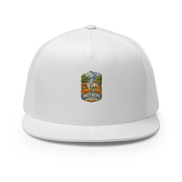 Independence California Enamel Camping Mug – Eastern Sierra Gift Trucker Hat product mockup