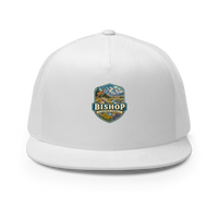 Bishop California Enamel Trucker Hat product mockup