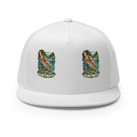 Catch Admire Release Trout Trucker Hat product mockup