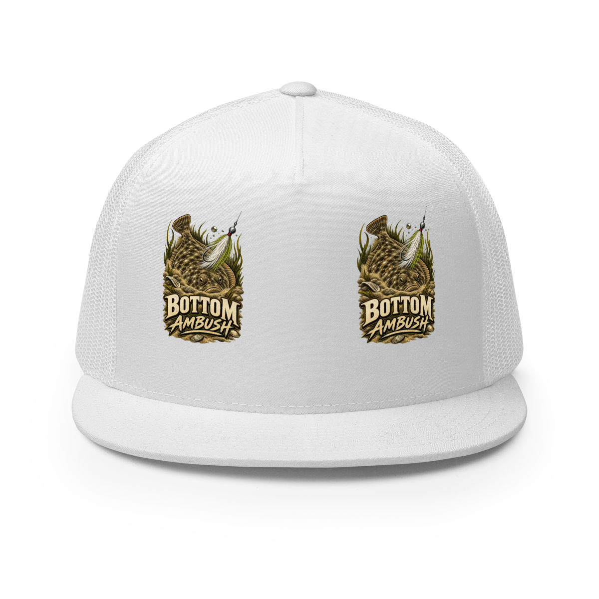 Bottom Ambush Flatfish Trucker Hat product mockup