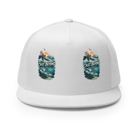 Cast Beyond the Break Trucker Hat product mockup