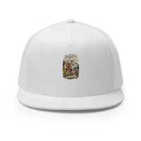 Eastern Sierra Bighorn Enamel Trucker Hat product mockup