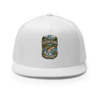 Eastern Sierra Fly Fishing Trucker Hat product mockup