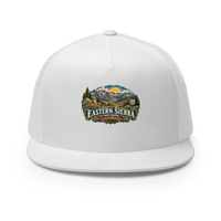 Eastern Sierra Scenic Enamel Trucker Hat product mockup