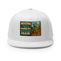 Funny Bear Cabin Trucker Hat product mockup
