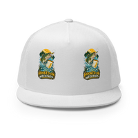 Hooked on Weekends Fishing Trucker Hat product mockup