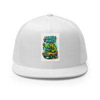 Monster Mugs 007 Hot Rod Coffee Mug — Muncle Mikes Trucker Hat product mockup