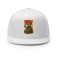 Monster Mugs 009 Hot Rod Coffee Mug — Muncle Mikes Trucker Hat product mockup