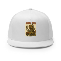 Monster Mugs 010 Hot Rod Coffee Mug — Muncle Mikes Trucker Hat product mockup