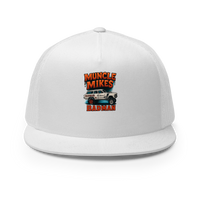 Muncle Mikes Hot Rod and Rat Rod Shirt Mayhem! BADMAN Wagon Trucker Hat product mockup