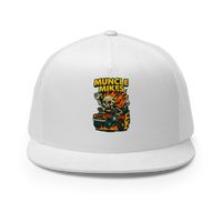 Muncle Mikes Hot Rod and Rat Rod Shirt Mayhem! Monster Rods! (028) Trucker Hat product mockup