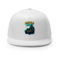 Muncle Mikes Hot Rod and Rat Rod Shirt Mayhem! Monster Rods! (038) Trucker Hat product mockup